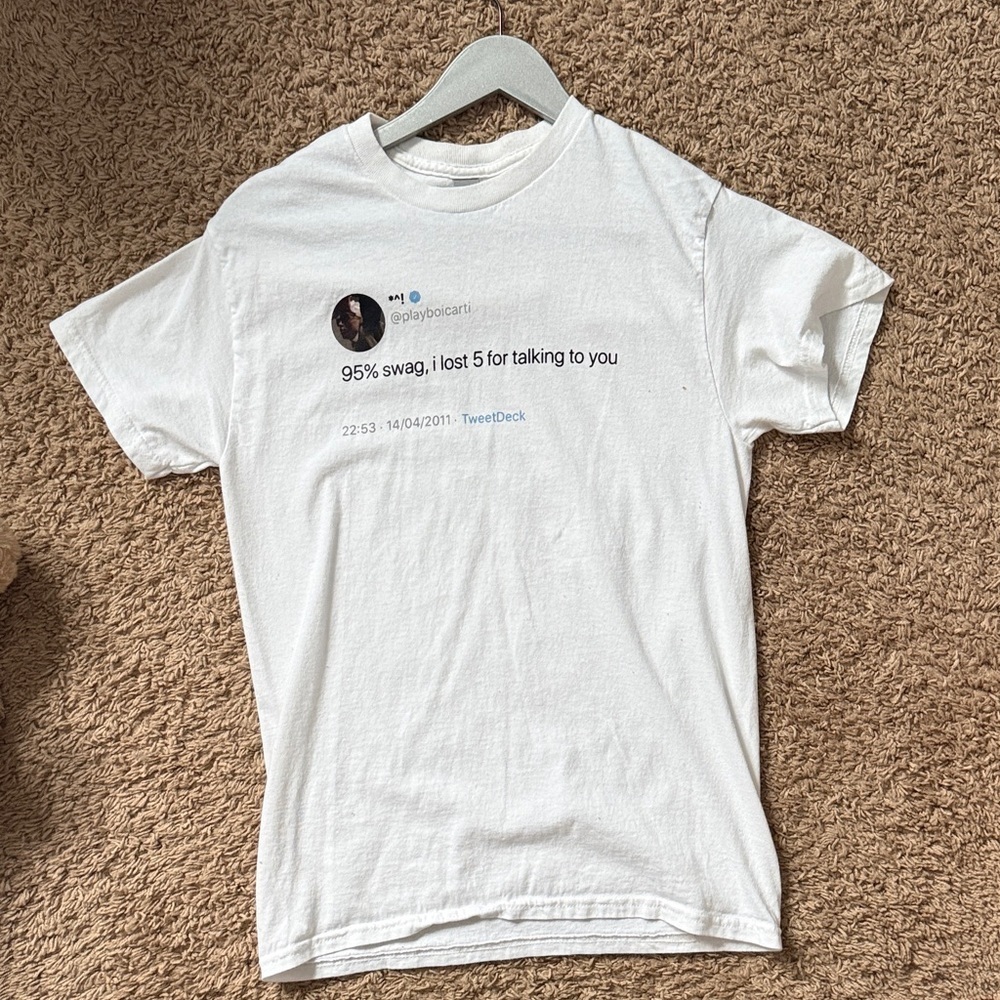 Funny Playboi Carti graphic tee